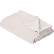 BAYBURT - Deken - Gebroken wit - 200 x 220 cm - Polyester