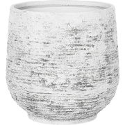 DIONI - Plantenbak - Lichtgrijs - 48 cm - Klei-vezelmengsel