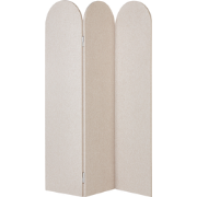 SLIMMY - Kamerscherm - Beige - 160 x 120 cm - Polyester