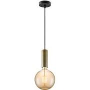 Home sweet home hanglamp Saga brons Globe g180 - amber