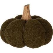 Clayre & Eef Decoratie Pompoen Groen Polyester