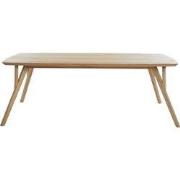 Light & Living - Eettafel QUENZA - 200x100x76cm - Bruin