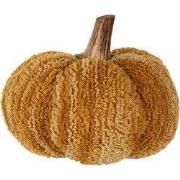 Clayre & Eef Decoratie Pompoen Geel Oranje Polyester