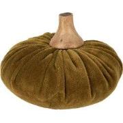Clayre & Eef Decoratie Pompoen Groen Polyester