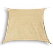 hanSe® Schaduwdoek Vierkant Waterdoorlatend 2x2m Zonnedoek Zand