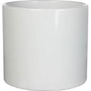 Mica Decorations Era Bloempot - 23x23x21 cm - Keramiek - Wit