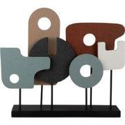 Present Time - Beeld Abstract Art Large - Multicolor