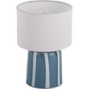 Tafellamp Verano - Denimblauw - 13.5x13.5x20cm