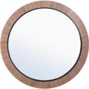 PTMD Spiegel Tiess - 101x7x101 cm - Hout - Naturel