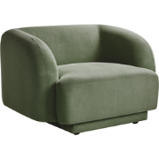 SKJANES - Fauteuil - Groen - Polyester