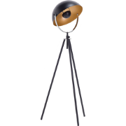 THAMES  - Staande lamp - Zwart/Goud - Metaal