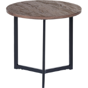 TIPPO - Bijzettafel - Donkere houtkleur - MDF