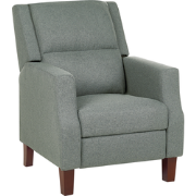 EGERSUND  - TV-fauteuil - Lichtgroen - Fluweel