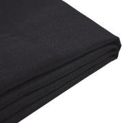 FITOU - Bekleding bed - Zwart - 180 x 200 cm - Polyester