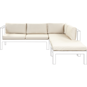 MESSINA - Kussenhoezen set - Beige - Polyester