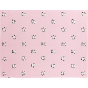 TALOKAN - Kinderdeken - Roze - 130 x 170 cm - Katoen