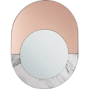 RETY - Wandspiegel - RosÃ©goud  - Glas