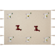 DEOGHAR - Plaid - Bruin - 130 x 180 cm - Katoen