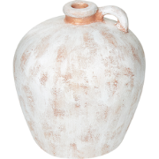 IPOH - Decoratieve vaas - Gebroken wit - Terracotta