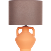 LABRADA - Tafellamp - Oranje - Keramiek