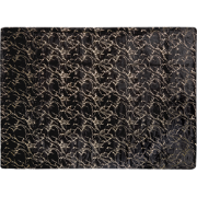 GODAVARI - Plaid - Zwart - 150 x 200 cm - Polyester