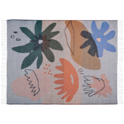 BAIDI - Plaid - Lichtblauw - 130 x 170 cm - Polyester