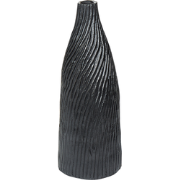 FLORENTIA - Decoratieve vaas - Zwart - Terracotta