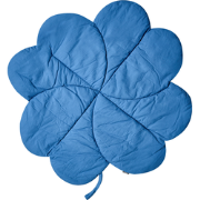 ACADINE - Kinderspeelkleed - Blauw - 110 x 110 cm - Katoen