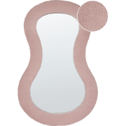 PLANCHEZ - Wandspiegel - Roze - 70 x 112 cm - Bouclé