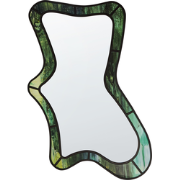 CERVILLE - Wandspiegel - Groen - Glas/MDF