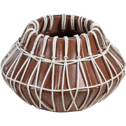 KLUET - Decoratieve vaas - Bruin - Terracotta