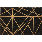 KISOKOMA - Deurmat - Zwart - 40 x 60 cm - Kokos