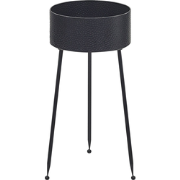 LEIKA - Plantenbak - Zwart - 29 cm - IJzer