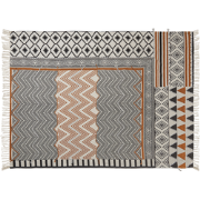 PRODATUR - Plaid - Mosterdgeel - 130 x 180 cm - Katoen