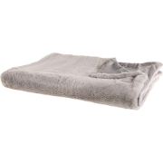 CHAAB - Plaid - Lichtgrijs - 150 x 200 cm - Polyester