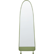 PARNAY - Wandspiegel - Olijfgroen - 45 x 146 cm - Metaal