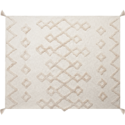 GUNA - Plaid - Lichtbeige - 130 x 180 cm - Katoen