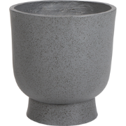 GINKGO - Bloempot - Donkergrijs - MgO