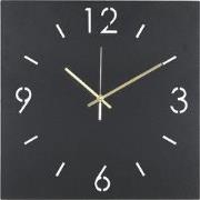 Spinder Design klok Time 40 X 40 - Zwart