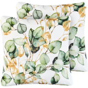 GLADE - Set van 2 tuinkussens - Meerkleurig - Polyester