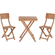 ARDORE - Balkonset - Donkerhout - Eucalyptus