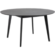 Jade houten eettafel zwart - Ø 140 cm