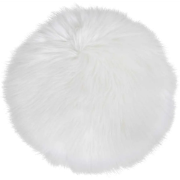 Isabel zacht kleedje wit - Ø 35 cm