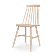 Filou houten spijlenstoel whitewash