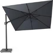 Zweefparasol Challenger Zijwaarts Kantelbaar (T2) 3x3 meter antraciet ...