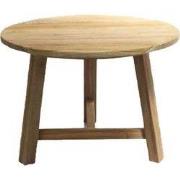 Teak table wood D70xH50cm