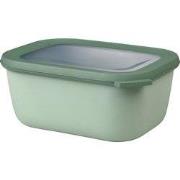 Multikom Cirqula rechthoekig 1500 ml Nordic sage