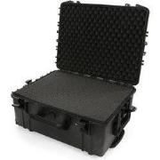 Harde trolley koffer 604 x 473 x 283 mm met plukschuim