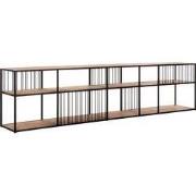 DTP Home TV stand Barra large,55x225x35 cm, recycled teakwood