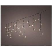 Led icicle lights twinkle 490 led klassiek warm